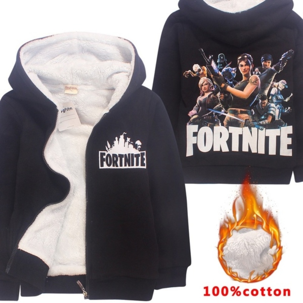 Kids Fortnite Winter Coat